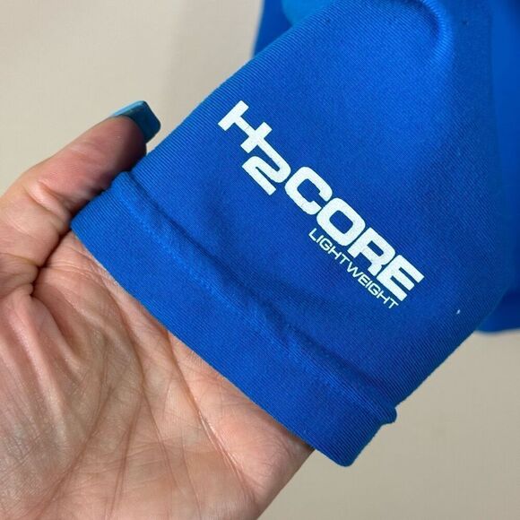 NRS Men's H2Core Lightweight 1/4 Zip Up Pullover Sea Blue Shirt Size XL - Picture 2 of 9